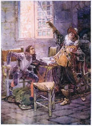 De la Tour refuse de céder son allégeance 1630, c.1920